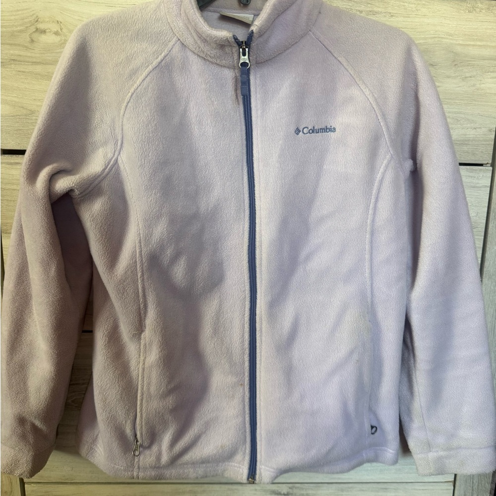 Columbia Kids Light Purple Fleece Jacket